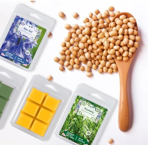 8 Natural Soy Wax Fire-Free Aromatherapy Cubes Gift Box