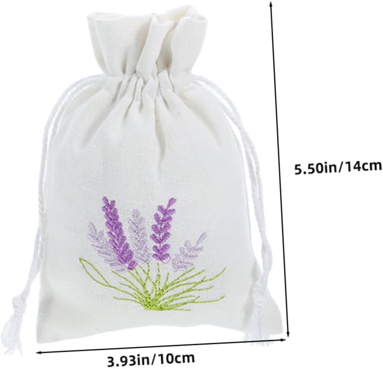 STOBAZA 4pcs Lavender Sachet Bags for Home Organization