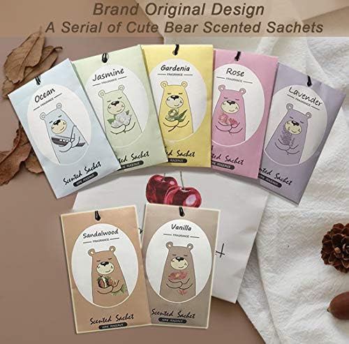 14 Pack Lavender Scented Sachets for Drawer and Closet