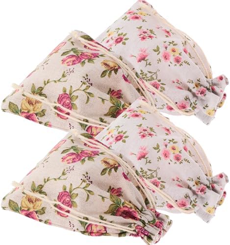 LOGOFUN 4pcs Drawstring Sachet Bag for Home Decor