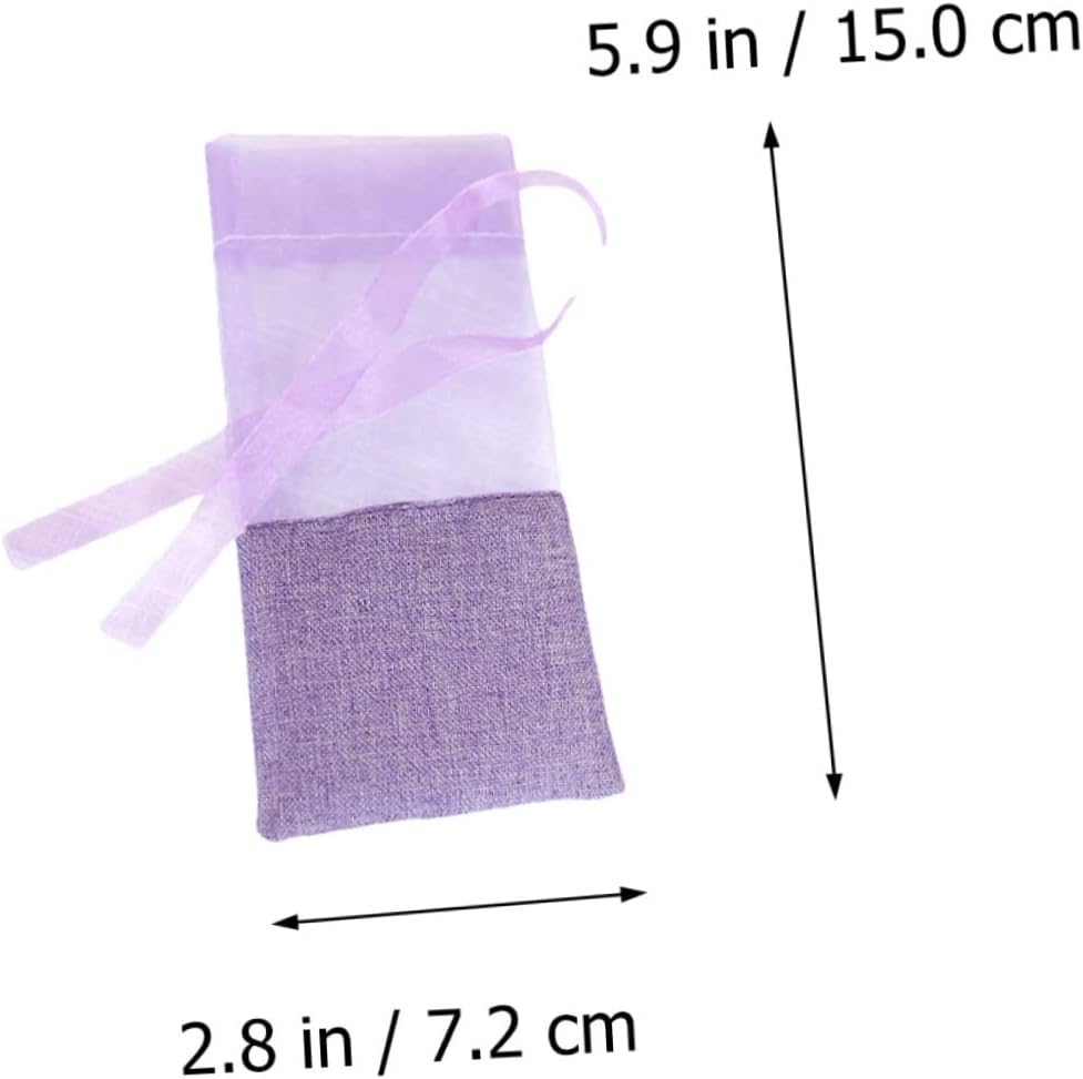 Wofashpuret 12pcs Drawstring Aromatic Sachets for Home Car Wardrobe