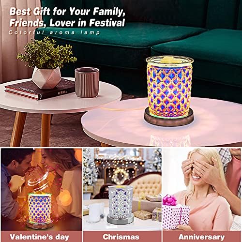 Tensun Dimmable Wax Melt Warmer - Pink Electric Candle Diffuser