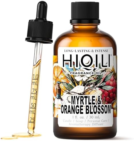 HIQILI Myrtle Orange Blossom Fragrance Oil 1 Fl Oz