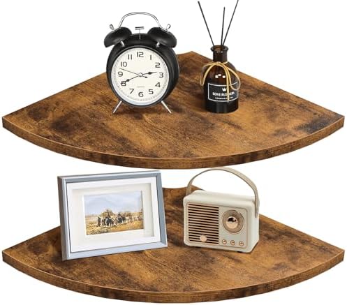Homode Corner Shelf Wall Mount Set of 2