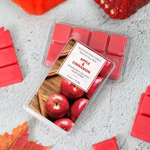 SCENTORINI Wax Melts 4 Pack Ocean Breeze Vanilla Coconut Cinnamon Lavender