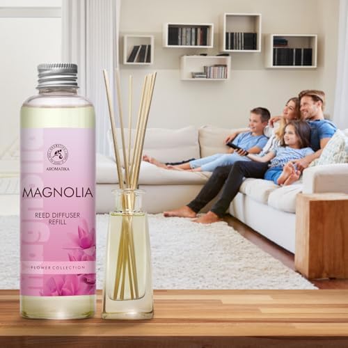 AROMATIKA Magnolia Reed Diffuser Refill 68Fl Oz