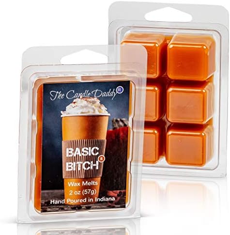 The Candle Daddy Basic Bitch Funny Pumpkin Spice Scented Wax Cubes