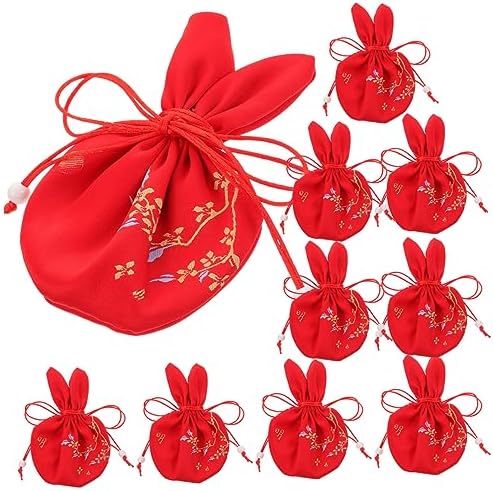 Wakauto 10pcs Lavender Scent Sachet Bags for Wardrobe