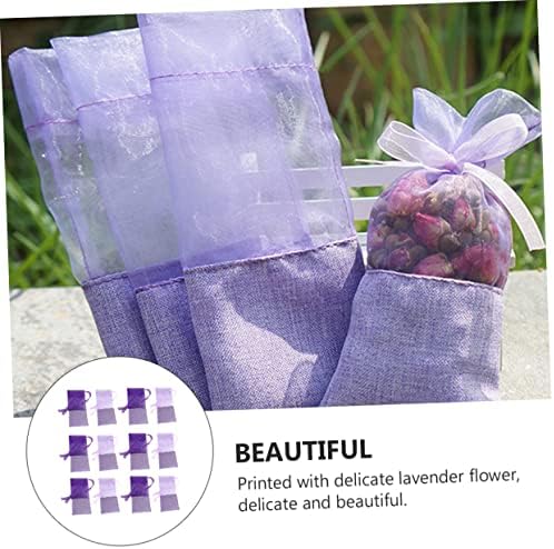 24pcs Lavender Sachet Bags for Closet Air Freshener Decor