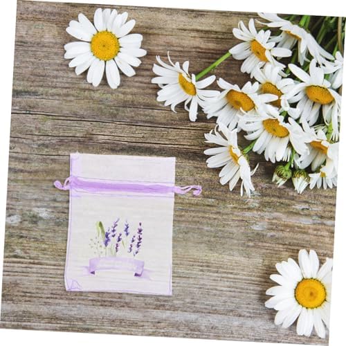 ABOOFAN 20pc Lavender Sachet Bags Empty Mesh Storage Pouches