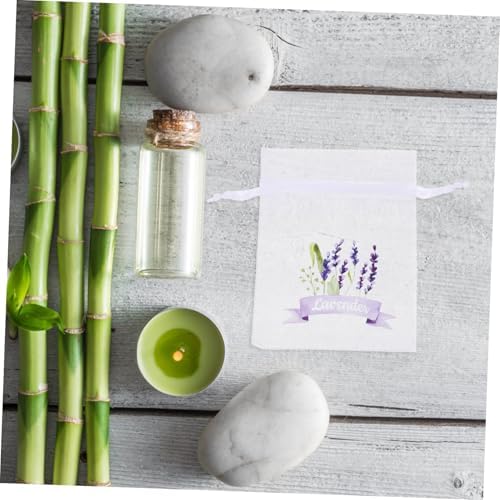 Ciieeo 20pcs Empty Drawstring Sachet Pouches for Lavender