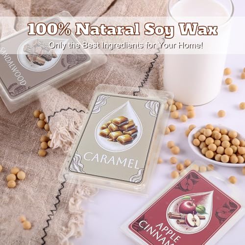Soy Wax Melts with 8 Signature Scents