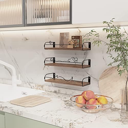 Lyeasw Floating Shelves Cat Wall Shelf Set of 3