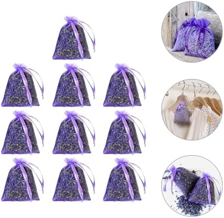 Cabilock 10pcs Lavender Sachet Bags for Home Car and Closet
