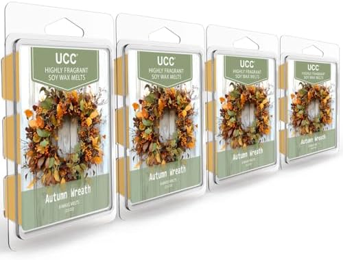 Ucc Fall Wax Melts 4 Pack Soy Scented Cubes