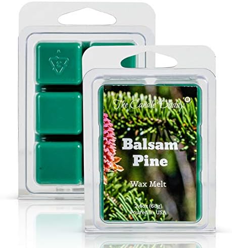 The Candle Daddy Balsam Pine Wax Melts - 6 Cubes Pack