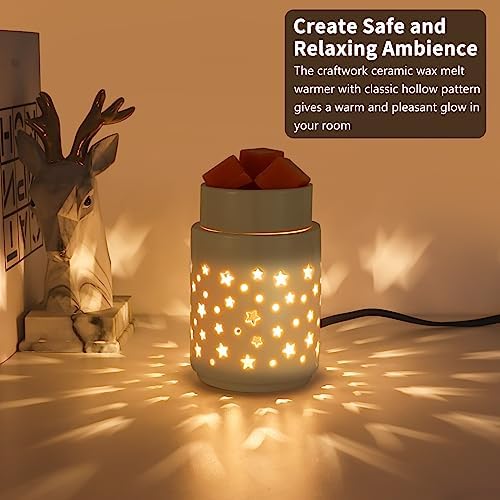 Elegant Ceramic Wax Melter Warm Burner