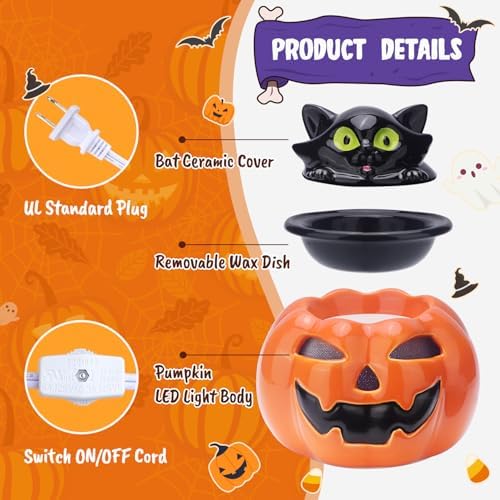 ARVIDSSON Halloween Ceramic Wax Melter