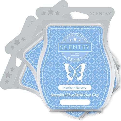 Scentsy Newborn Nursery Candle Tart Warmer 3-Pack