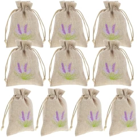 10 Pack Reusable Drawstring Sachet Bags for Home Fragrance