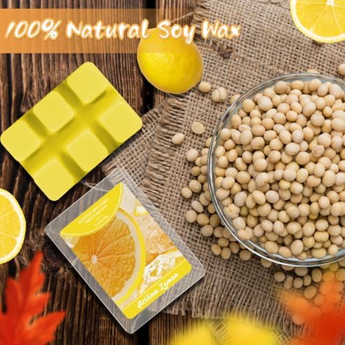 SCENTORINI Wax Melts Sicilian Lemon 4-Pack