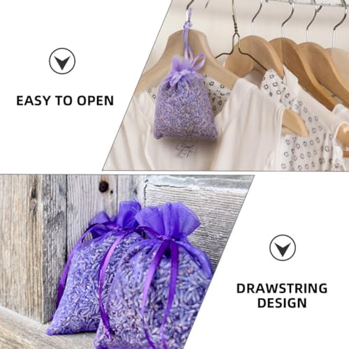 Cabilock 10pcs Lavender Sachet Bags for Home Car and Closet