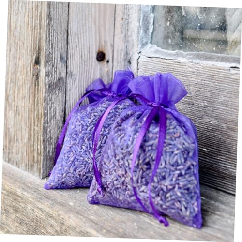 LIFKOME 10pcs Lavender Sachets for Closets Cars and Wardrobes