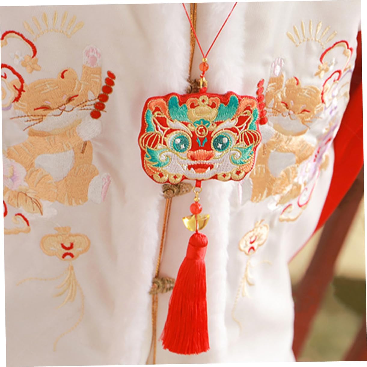 Cartoon Dragon Shape Perfume Sachet Pendant Bag