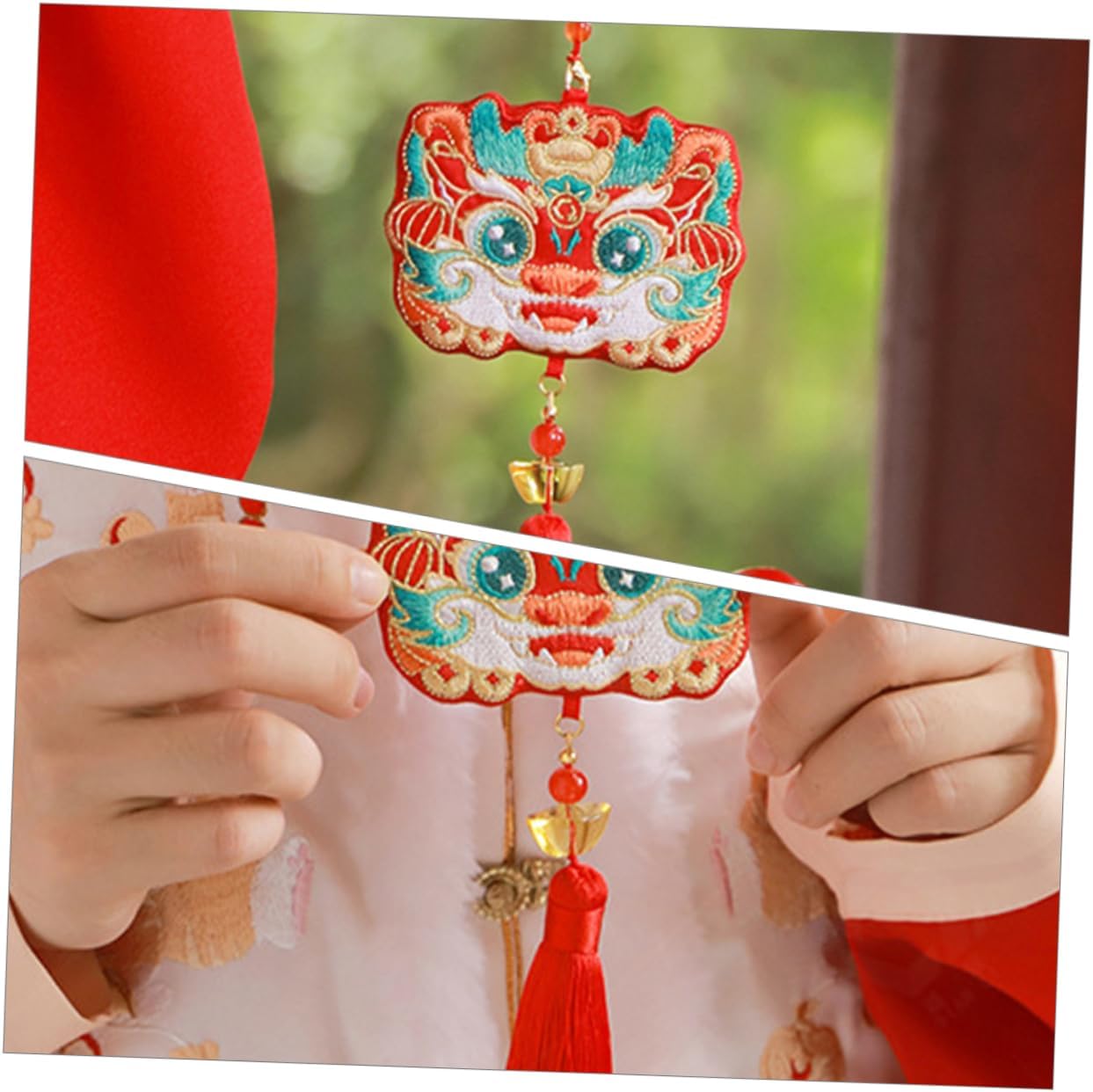 Cartoon Dragon Shape Perfume Sachet Pendant Bag