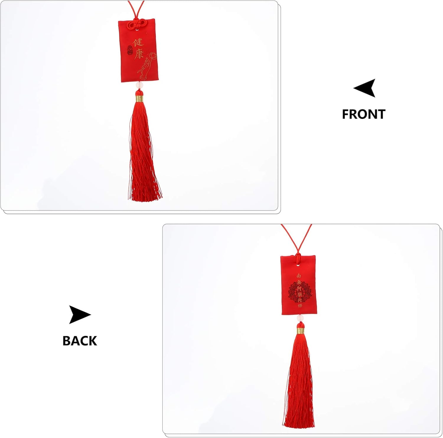 Fragrance Sachets with Red Tassel for Home Travel Wedding