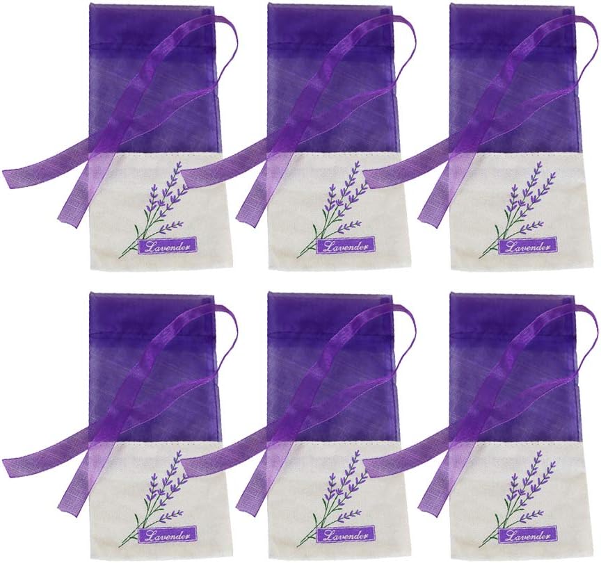 Gatuida 30Pcs Lavender Storage Bags with Drawstring