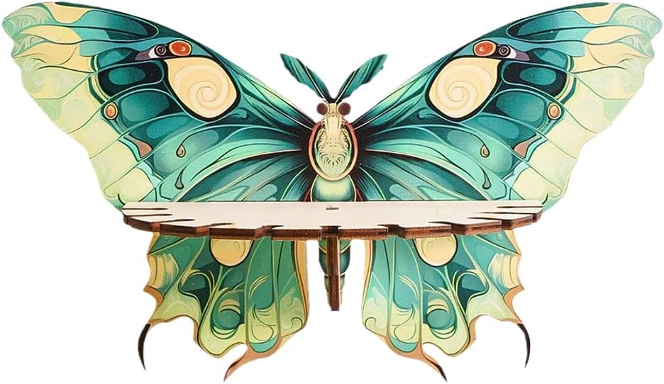 Butterfly Crystal Shelf Wall Decor 1 Pcs