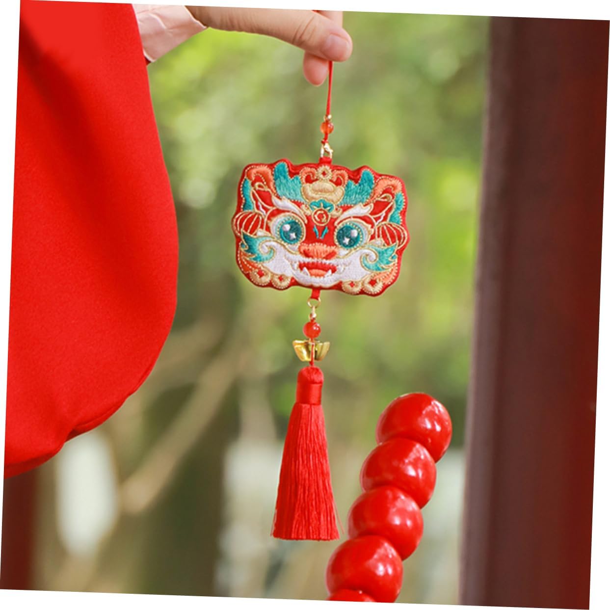 Cartoon Dragon Shape Perfume Sachet Pendant Bag