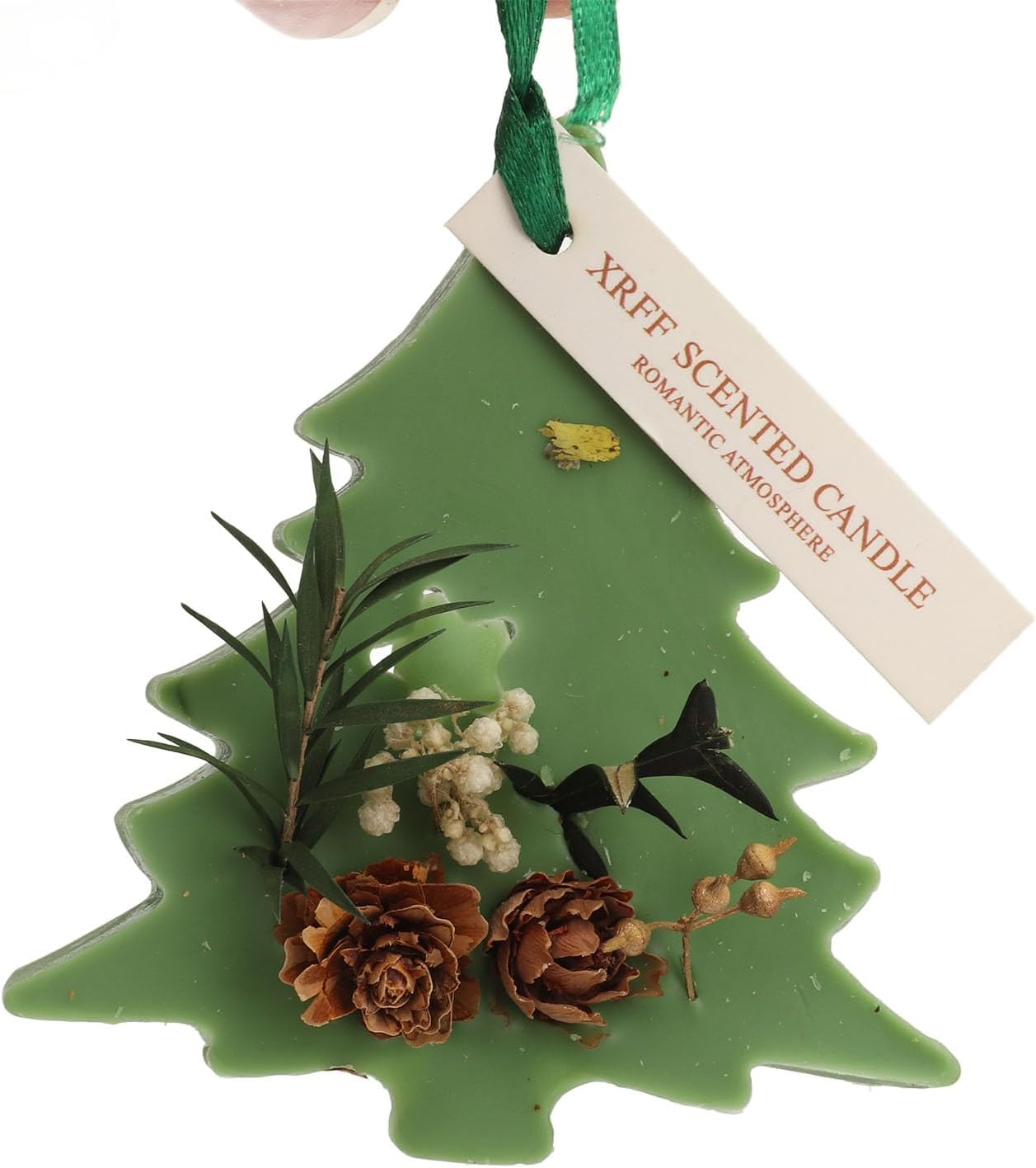 Christmas Tree Scented Wax Sachet with Bluebell Gardenia and White Teahouse Fragrances
