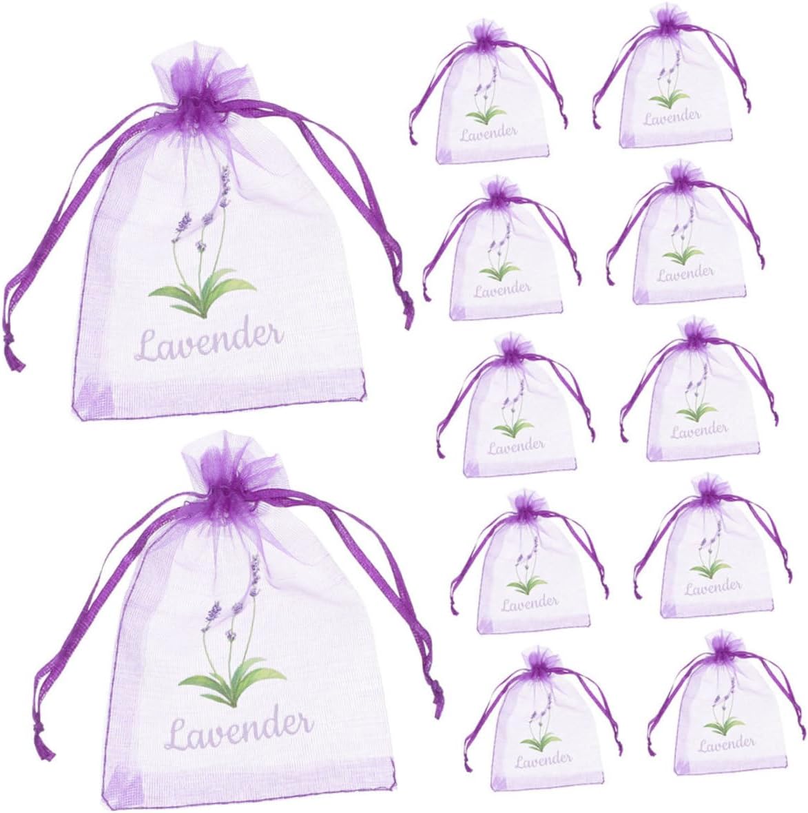 Cabilock 20pcs Lavender Scented Drawstring Sachets