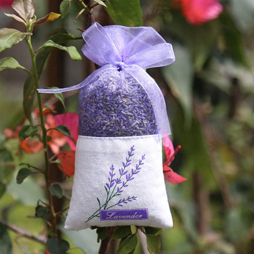 Cabilock Lavender Sachet Bag Set 22pcs Gauze Pouches