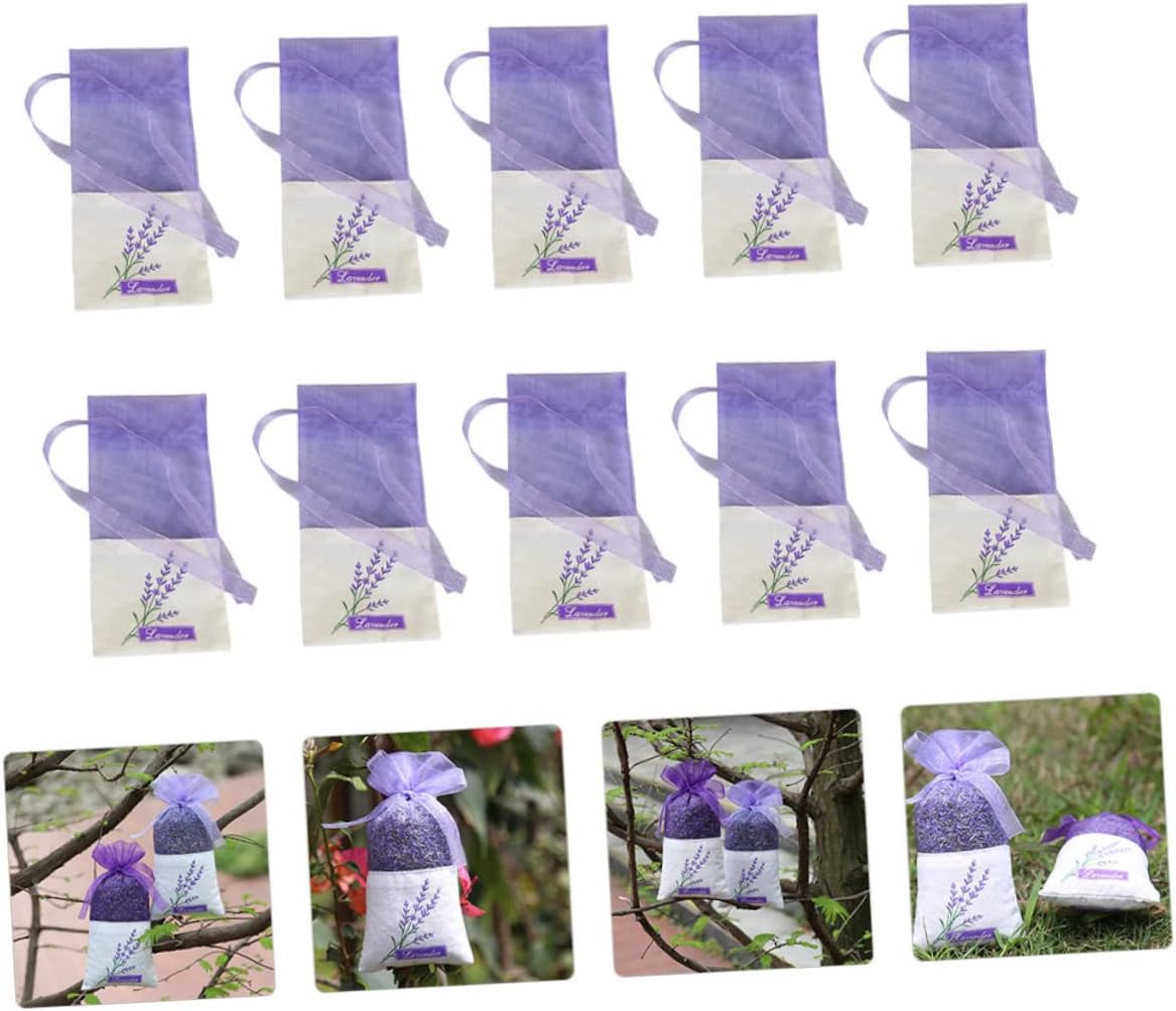 22Pcs Lavender Sachet Bags for Home Fragrance and Jewelry Storage