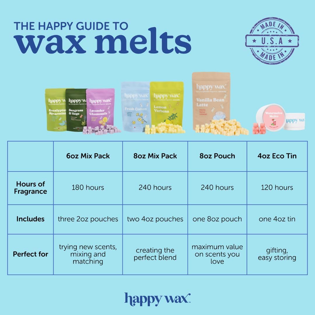 Happy Wax Country Club Mix Soy Wax Melts 6 Oz
