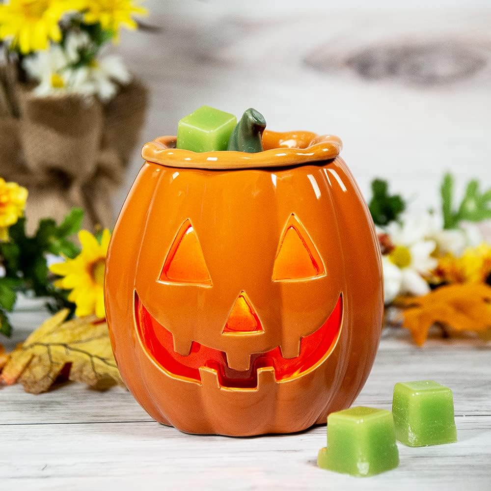 Spooky Halloween Wax Melt Warmer - Jack O Lantern
