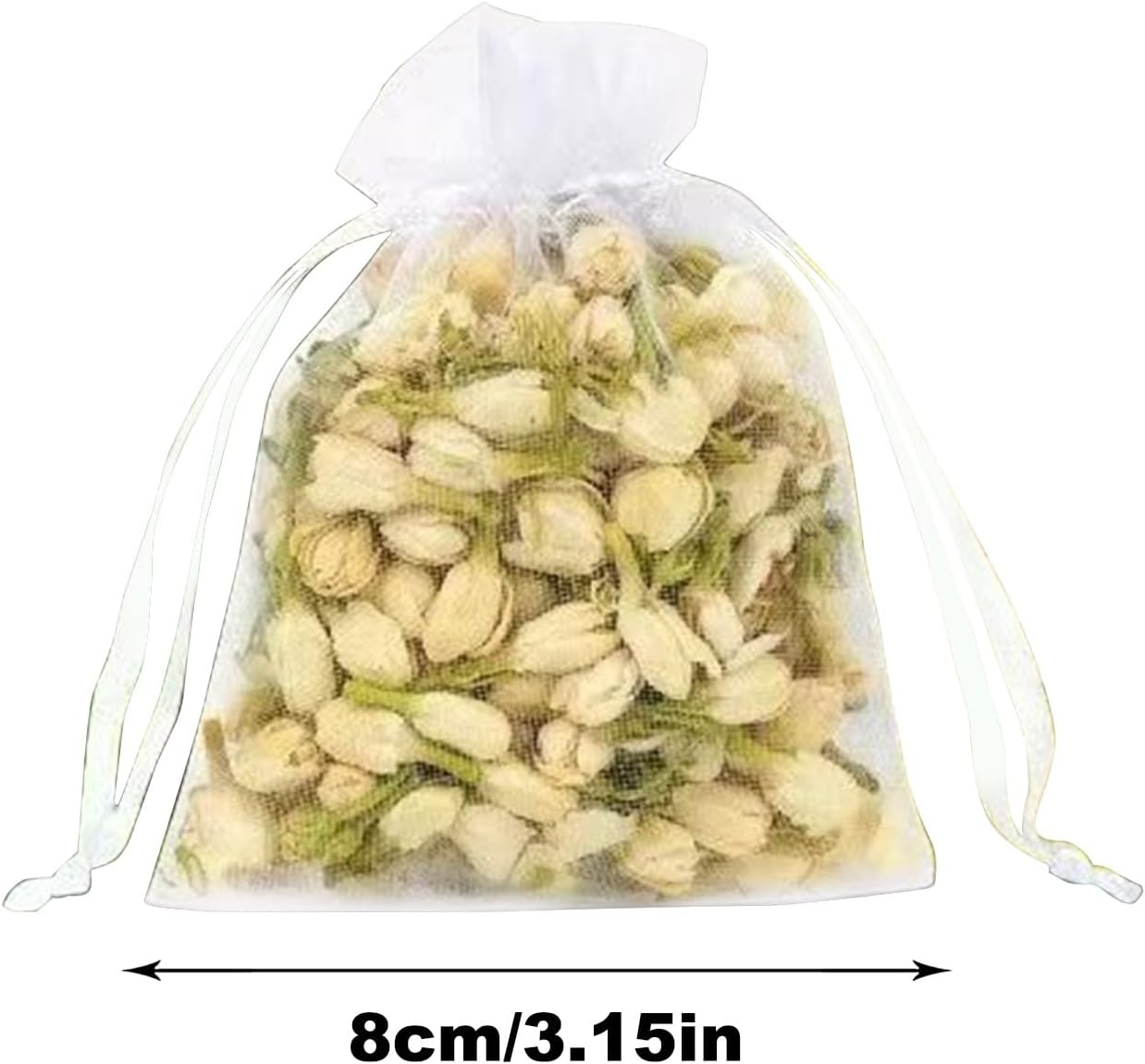 10 Pack Jasmine Scented Sachets for Closets and Drawers