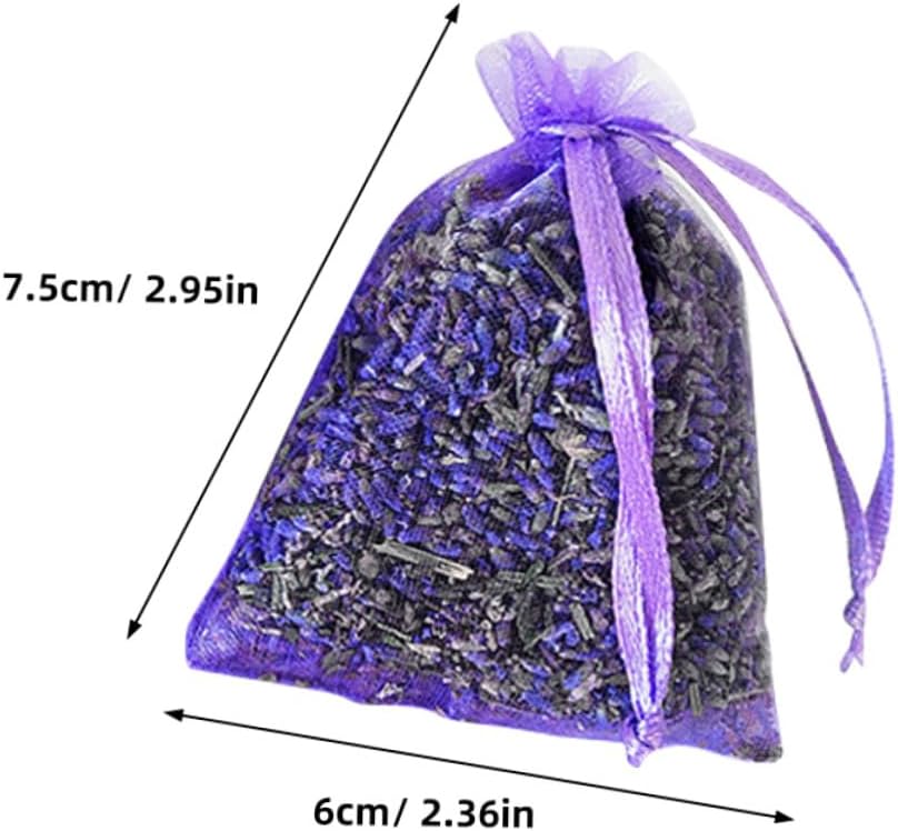 10Pcs Lavender Sachet Bags for Wardrobe Fresheners