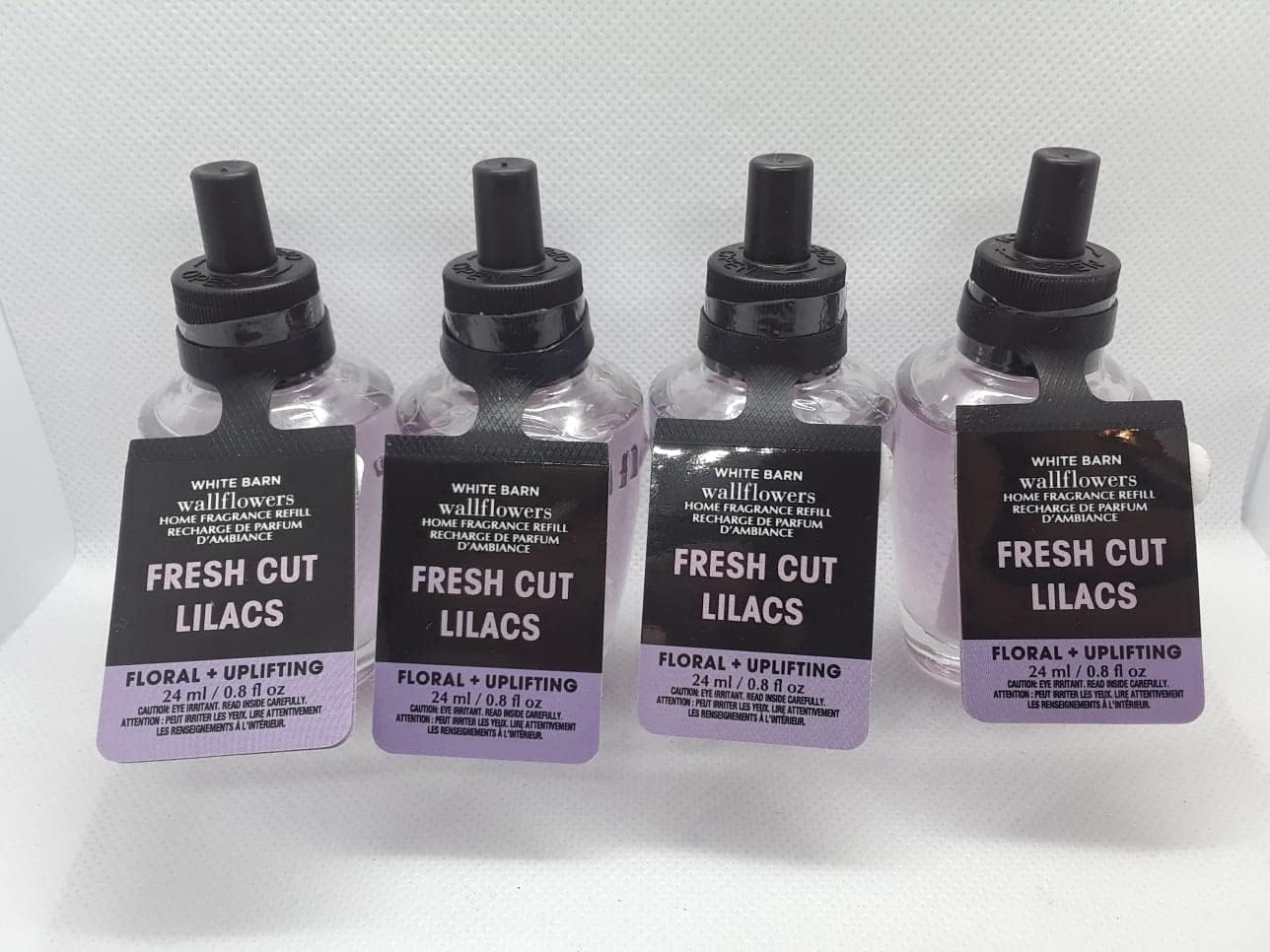 Bath and Body Works 4 Pack Lilac WallFlower Refill 08 Oz