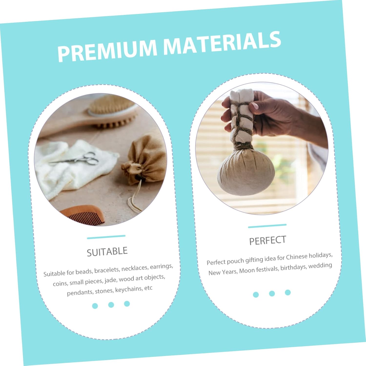 Lavender Storage Bags Fragrance Sachet Holder Empty Perfume Bags