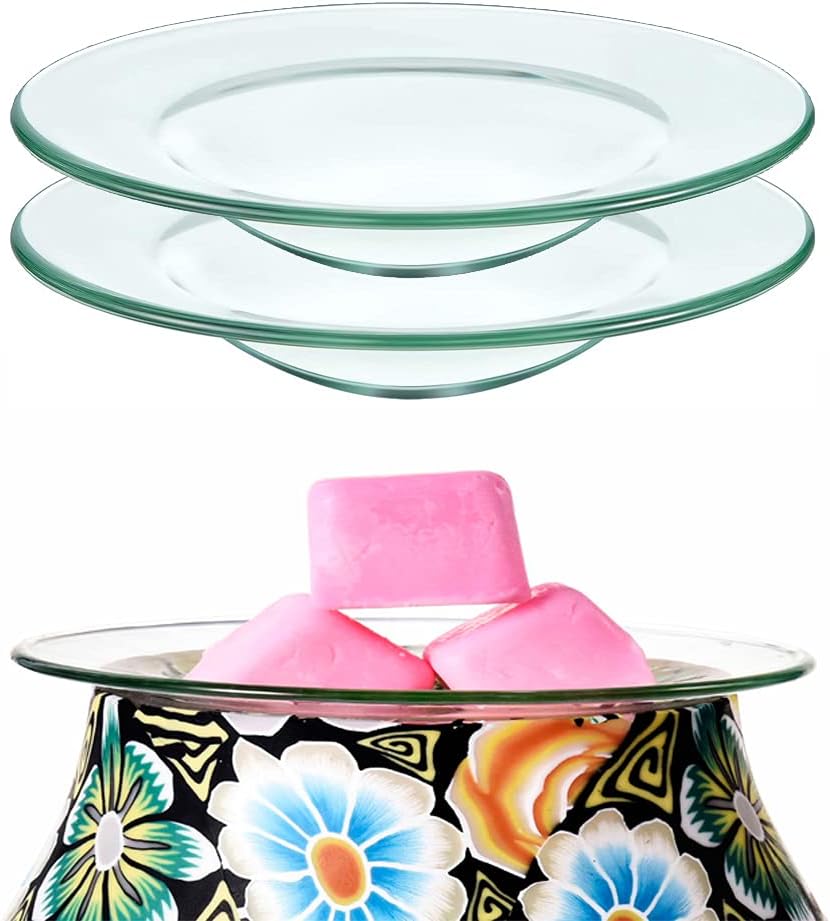 Corleone Replacement Glass Wax Warmer Dish 2Pcs