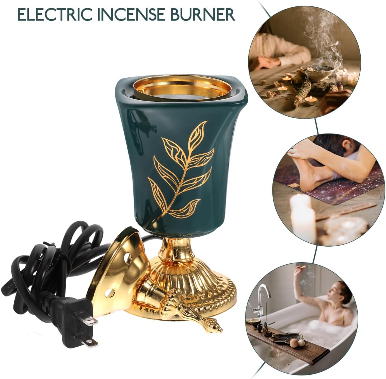 Garneck Electric Burner Incense Stove Decor