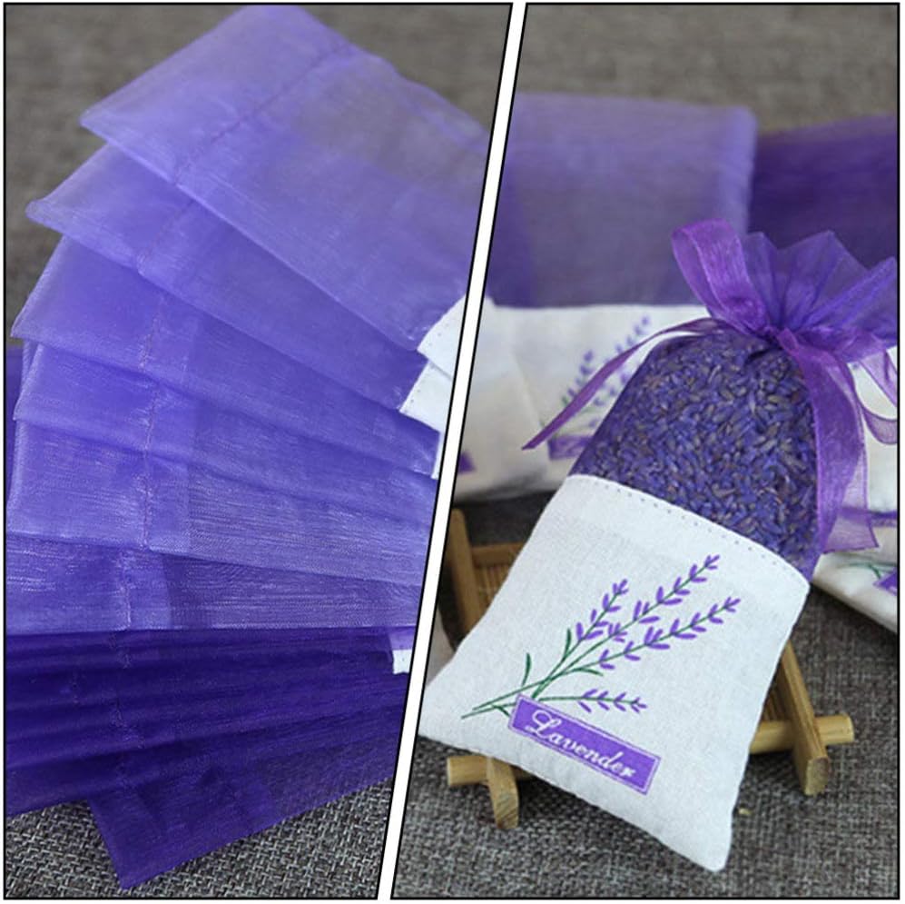 Cabilock Lavender Sachet Bag Set 22pcs Gauze Pouches