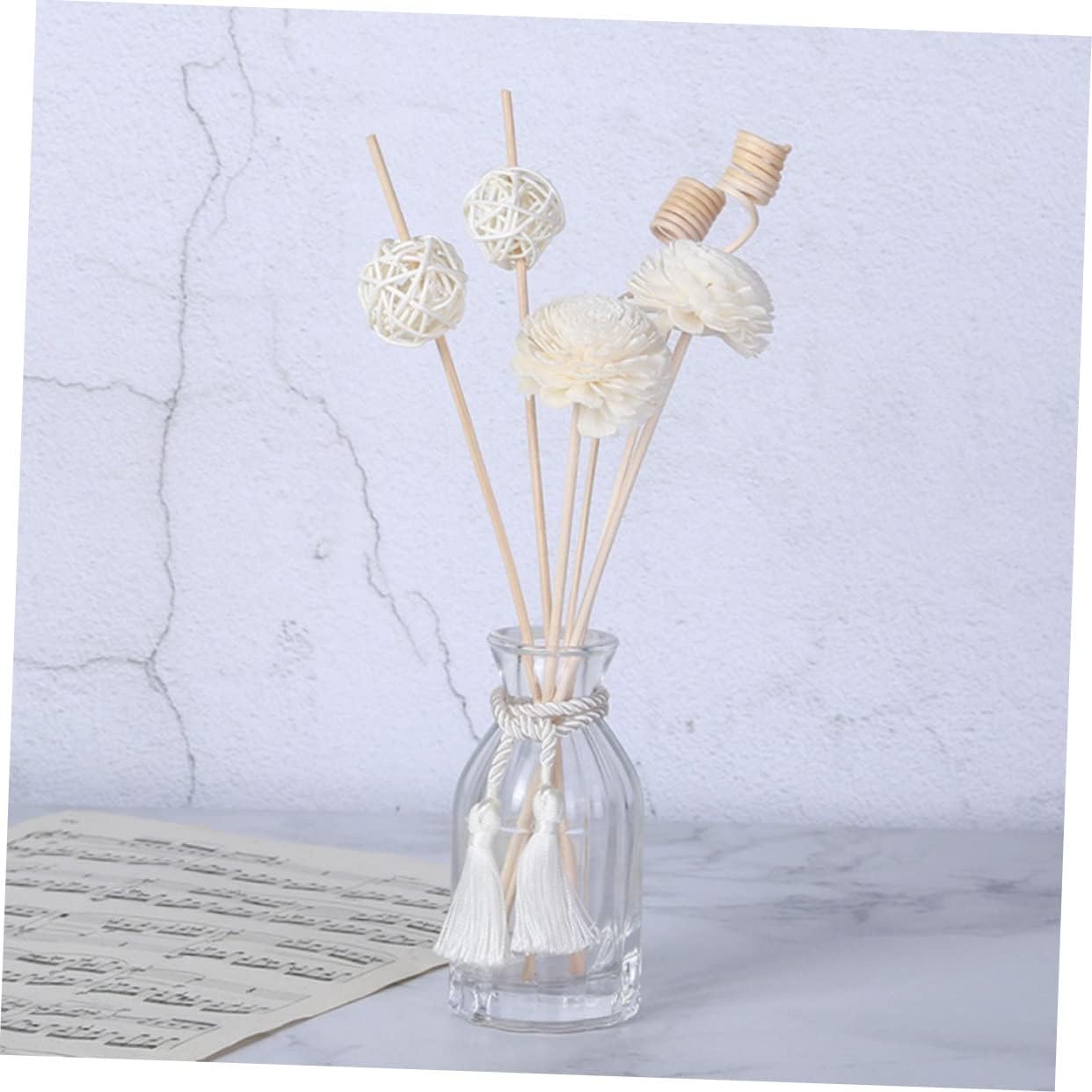 25pcs Handmade Wicker Rattan Balls Aromatherapy Diffuser