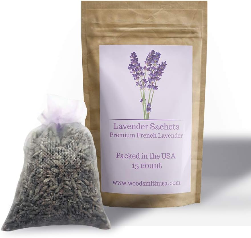 Lavender Sachets 15 Pack Home Fragrance