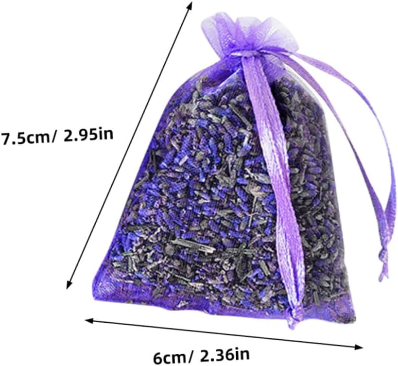 Vaguelly 10pcs Lavender Sachets for Home Wardrobe and Closet Fresheners