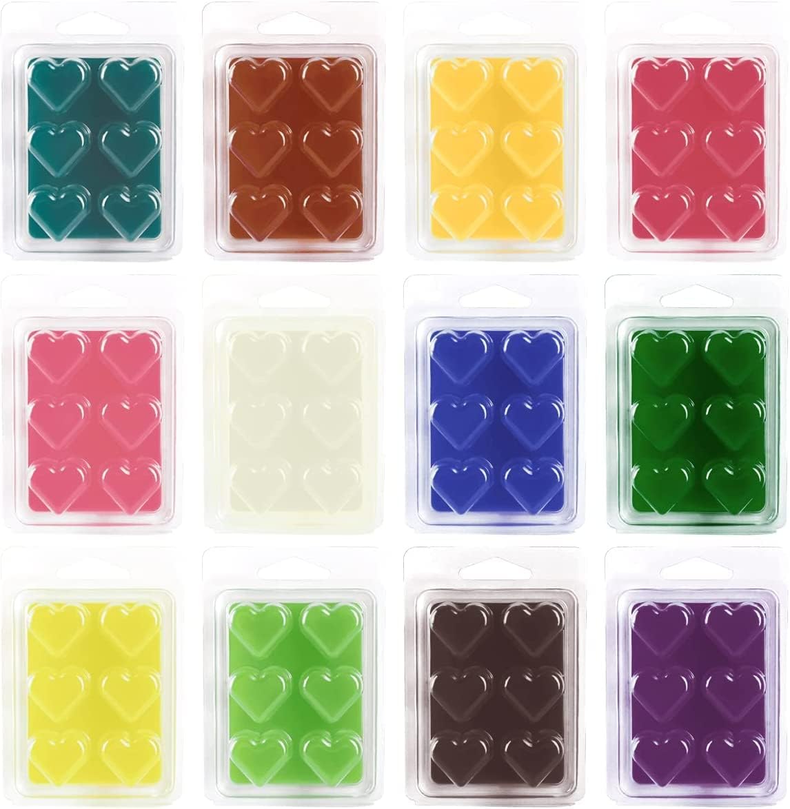 Pliadvbu Scented Soy Wax Melts Set of 12